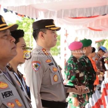 Syukuran HUT Ke-78 Brimob; Ini Pesan Kapolresta P.P. Ambon dan P.P.  Lease