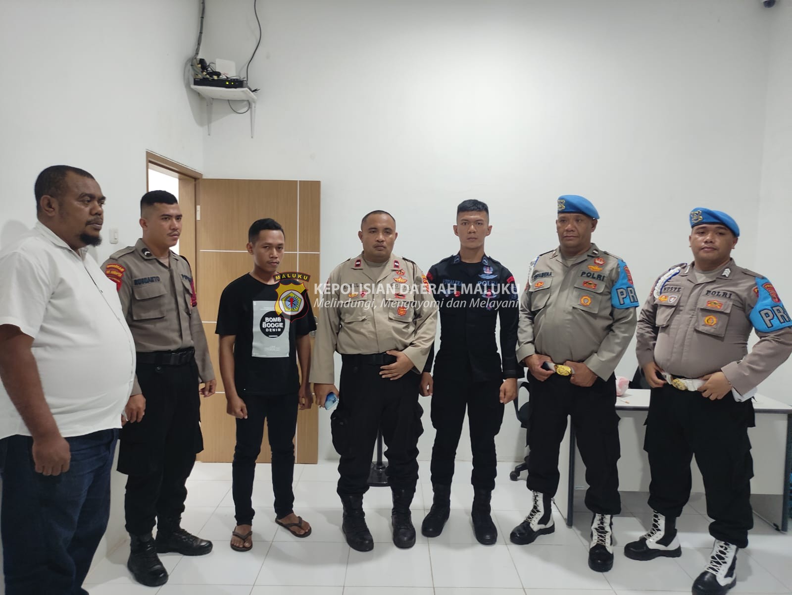 Diduga Aniaya Warga, Empat Oknum Polisi Diamankan Propam Polda Maluku