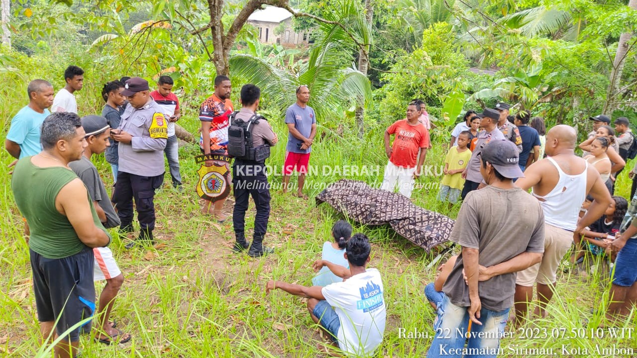 Penemuan Warga Negeri Soya Ditemukan Gantung diri