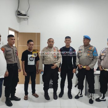 Diduga Aniaya Warga, Empat Oknum Polisi Diamankan Propam Polda Maluku