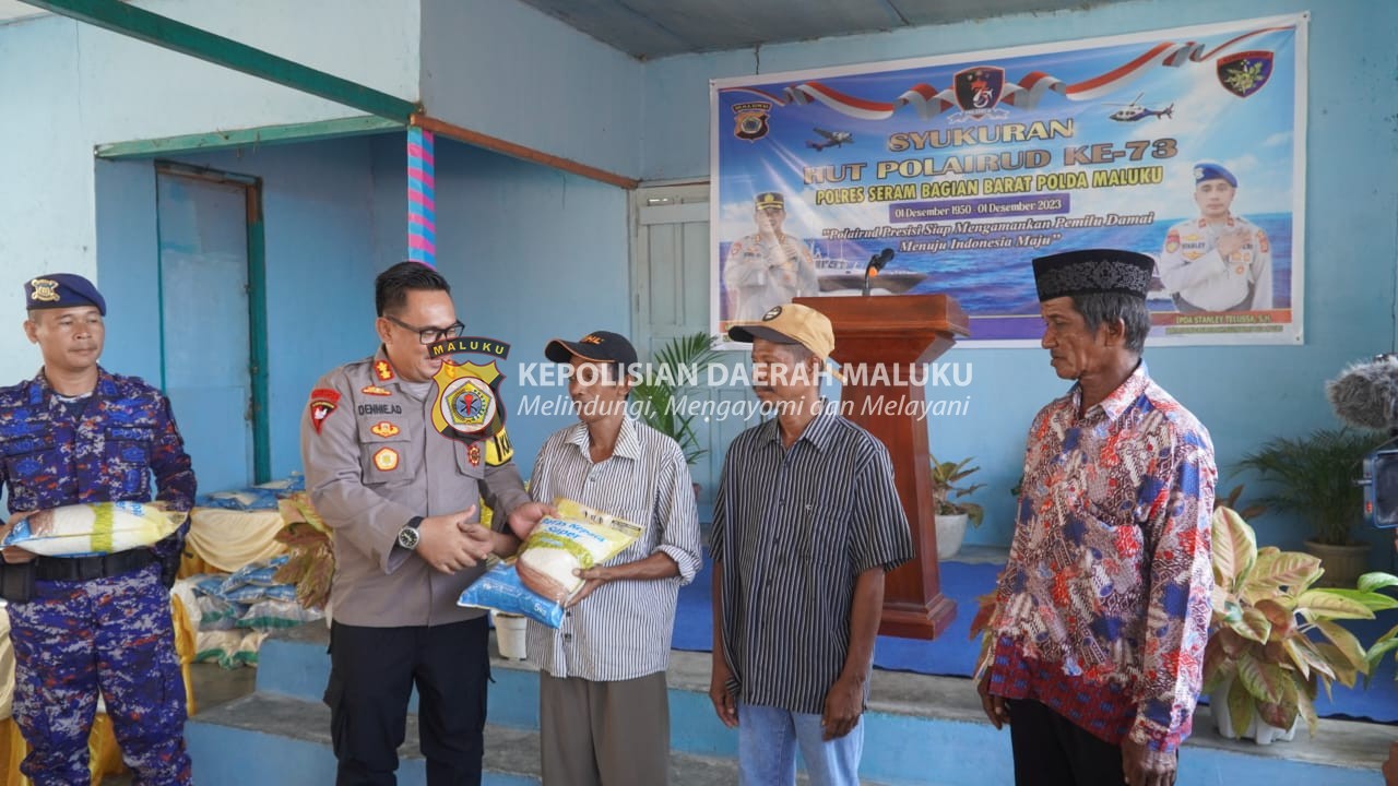 Cooling System Acara Perayaan HUT Polair ke-73 Tahun 2023 Polres Seram Bagian Barat