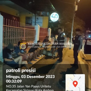 Patroli Malam Sat Samapta: Upaya Cegah Kejahatan di malam hari