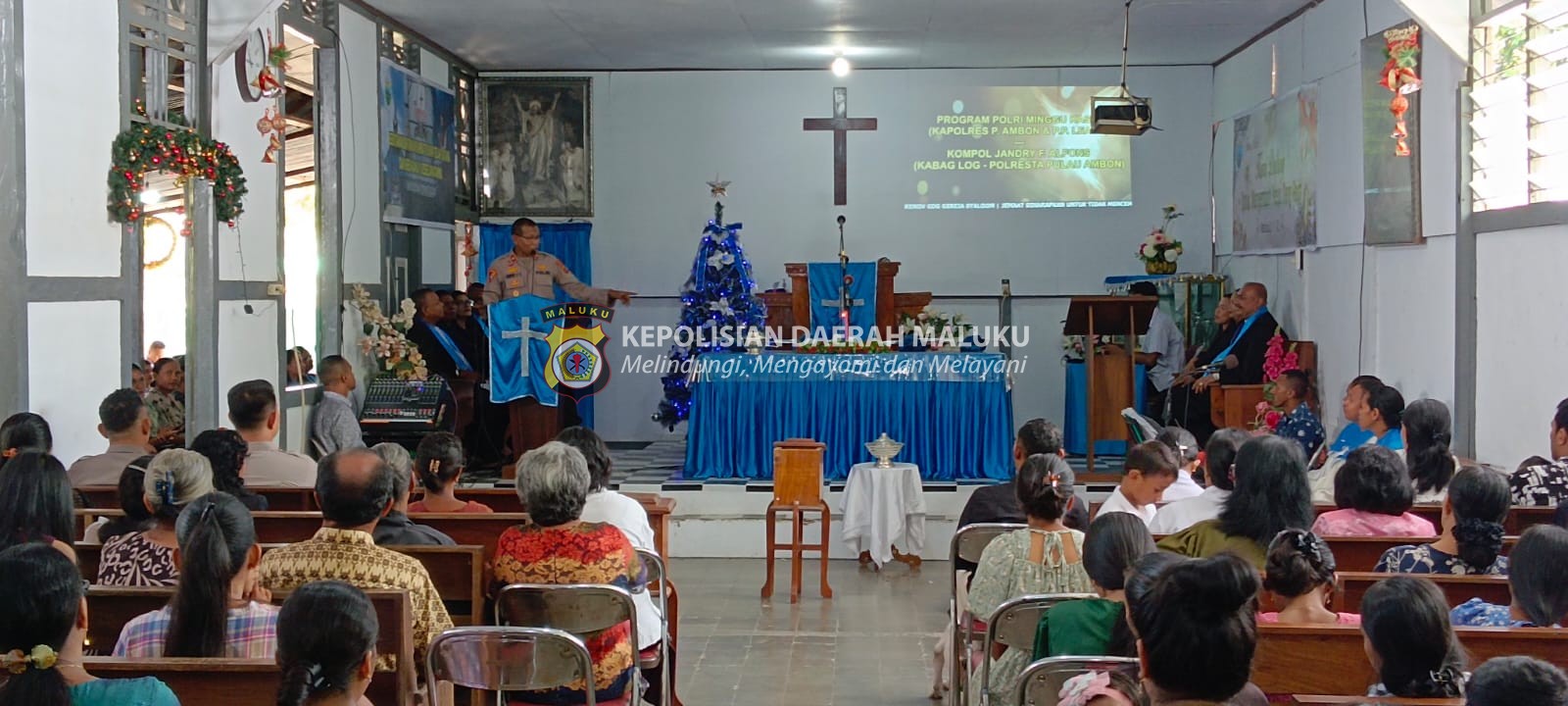 Polisi lakukan Safari Kamtibmas di Gereja Josephine Naku