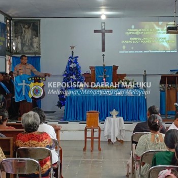 Polisi lakukan Safari Kamtibmas di Gereja Josephine Naku