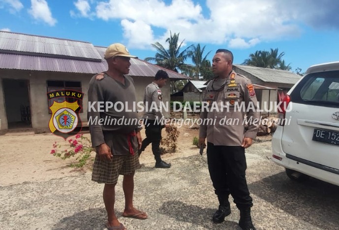 Kapolsek Moa Dekatkan Diri Kepada Masyarakat, Tampung Aspirasi Warga Sebagai Upaya Peningkatan Kualitas Pelayanan Kepolisian