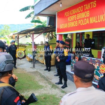 Danpas Brimob 3 Kunjungi Maluku dan Papua