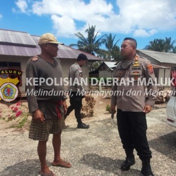 Kapolsek Moa Dekatkan Diri Kepada Masyarakat, Tampung Aspirasi Warga Sebagai Upaya Peningkatan Kualitas Pelayanan Kepolisian