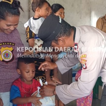 Polsek Wetar Bersama Stakeholder Bersinergi Lakukan Pendampingan Dalam Upaya Menanggulangi Stunting