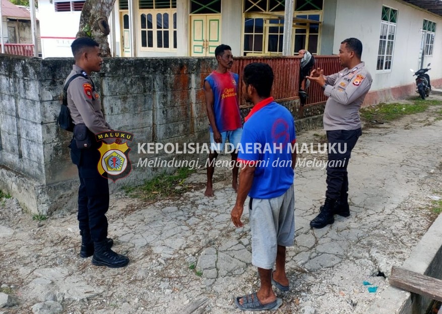 Cipkon Pemilu Damai, Polisi di Tutuktolu Rutin Sambangi Warga