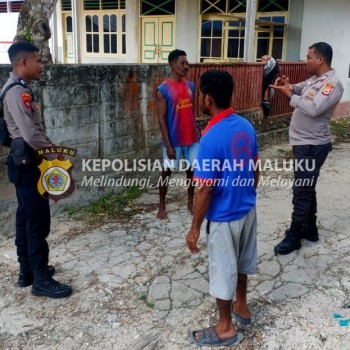 Cipkon Pemilu Damai, Polisi di Tutuktolu Rutin Sambangi Warga