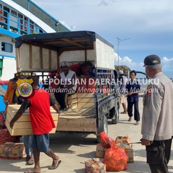 Pelaksanaan Kampanye Pemilu 2024, Satgas OMB Polres SBT Gelar Patroli Cipkon Jaga Kamtibmas