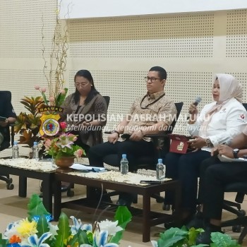 Polda Maluku Gelar Dialog Tentang Peran Gakumdu dalam Pemilu 2024