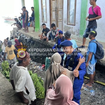 Dit Polairud Polda Maluku Gelar Duduk Bacarita Bersama Nakhoda Speedboat dan ABK