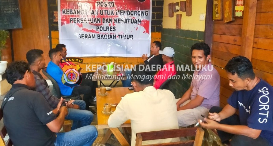 Melalui Coffe Time, Polres SBT Bersama OKP/i di SBT Bahas Rumah Kebangsaan