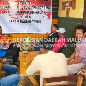 Melalui Coffe Time, Polres SBT Bersama OKP/i di SBT Bahas Rumah Kebangsaan