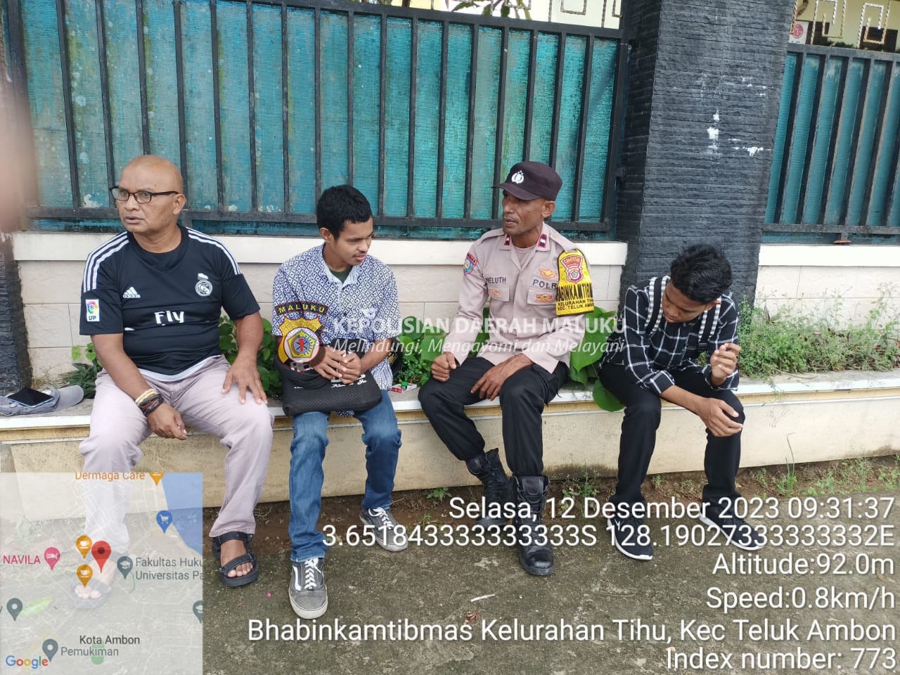 Bhabinkamtibmas Kelurahan Tihu, Terlibat Aktif dalam Sambang dan Himbauan Kamtibmas