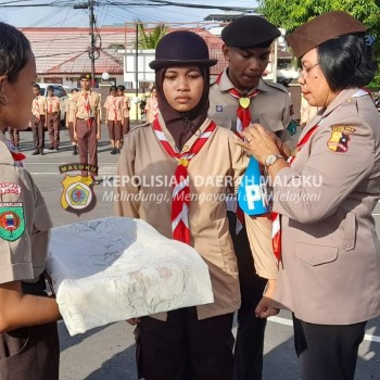 Sat Binmas Polresta Ambon bentuk dan Lantik Dewan Saka Bhayangkara