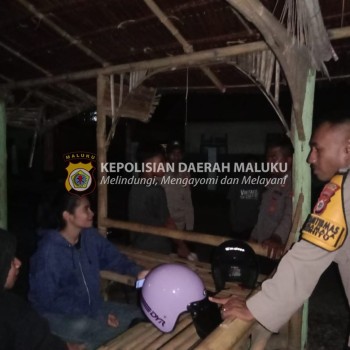 Patroli Malam Polsek Leihitu, Upaya Pemeliharaan Kamtibmas dan Himbauan