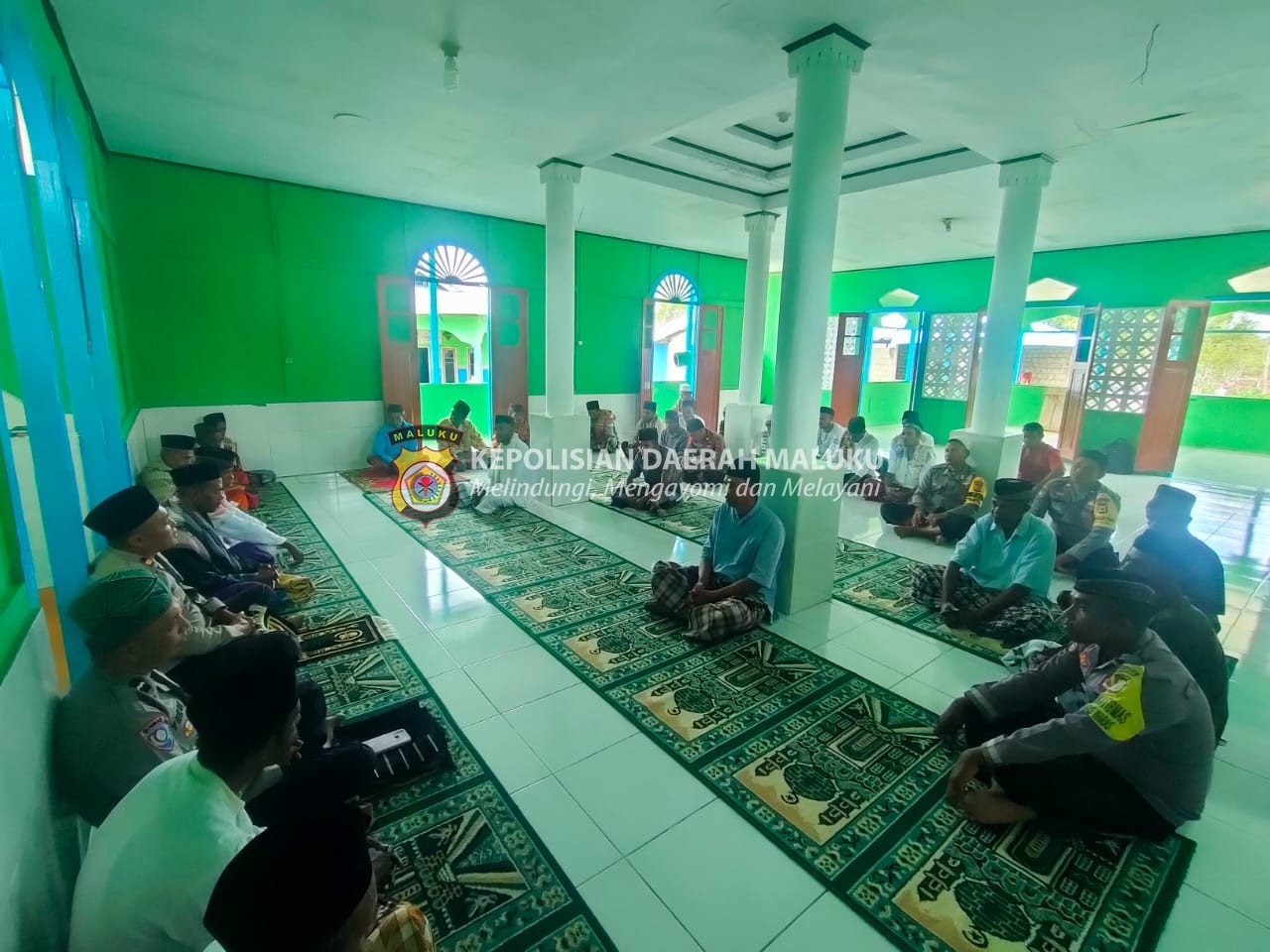 Kapolsek Tutuktolu Gelar Jumat Curhat di Desa Kufar