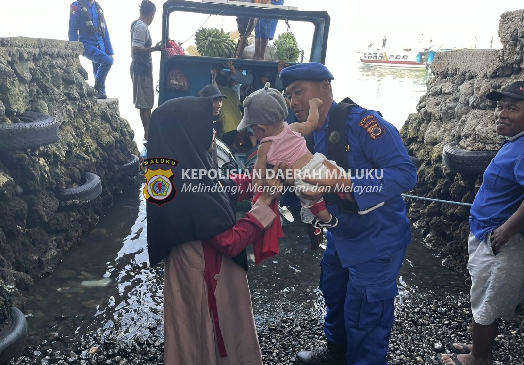 Amankan Emberkasi dan Debarkasi, Polairud Maluku Rutin Patroli Perairan