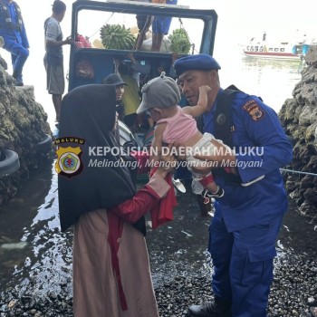 Amankan Emberkasi dan Debarkasi, Polairud Maluku Rutin Patroli Perairan