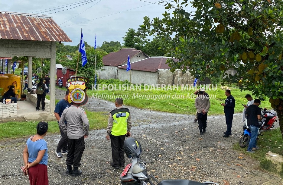 Satgas OMB Salawaku, Polda Maluku Amankan Kampanye Tatap Muka di Suli