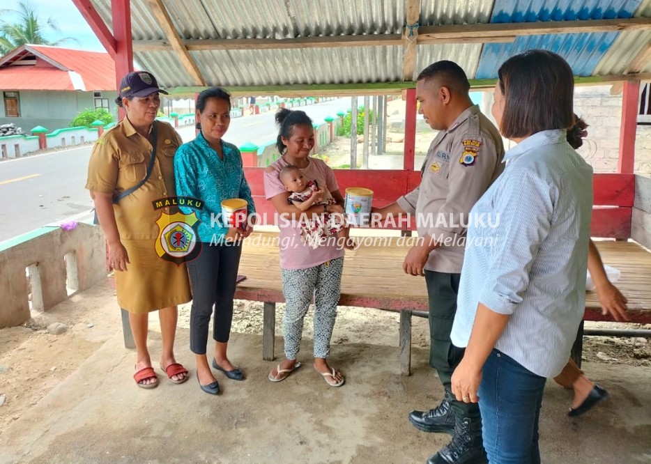 Bhabinkamtibmas Bersama Stakeholder Lakukan Pendampingan Sebagai Upaya Pencegahan dan Penanggulangan Stunting