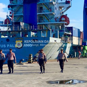 Surat Suara Pemilu Presiden untuk 11 Kabupaten/Kota Tiba di Ambon, Diamankan Polda Maluku