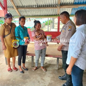 Bhabinkamtibmas Bersama Stakeholder Lakukan Pendampingan Sebagai Upaya Pencegahan dan Penanggulangan Stunting