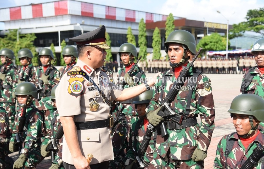 Kapolda Maluku Sapa Siswa Secaba Rindam XVI/Pattimura