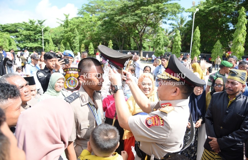 Dihadapan Orang Tua Bintara Remaja Polri, Kapolda Maluku: Jangan Sakiti Hati Rakyat