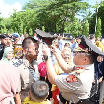 Dihadapan Orang Tua Bintara Remaja Polri, Kapolda Maluku: Jangan Sakiti Hati Rakyat