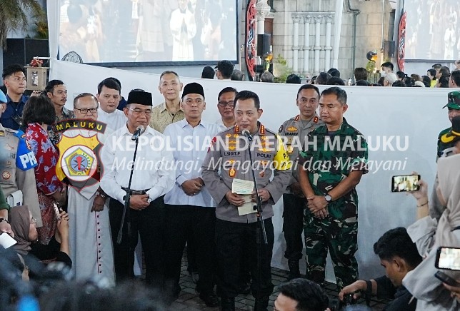 Keliling Gereja, Kapolri Pastikan Perayaan Ibadah Natal Berjalan Aman