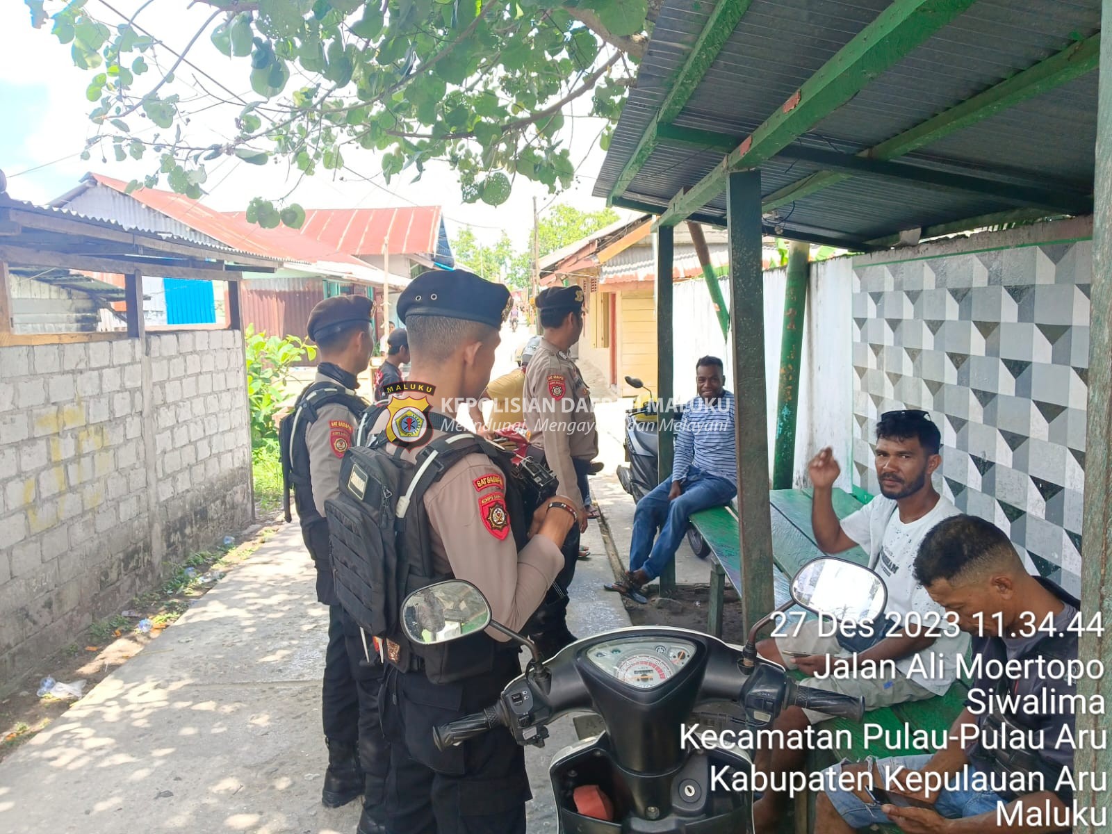 Patroli KRYD Satuan Samapta Terus Berikan Himbauan Kamtibmas Bagi Masyarakat.