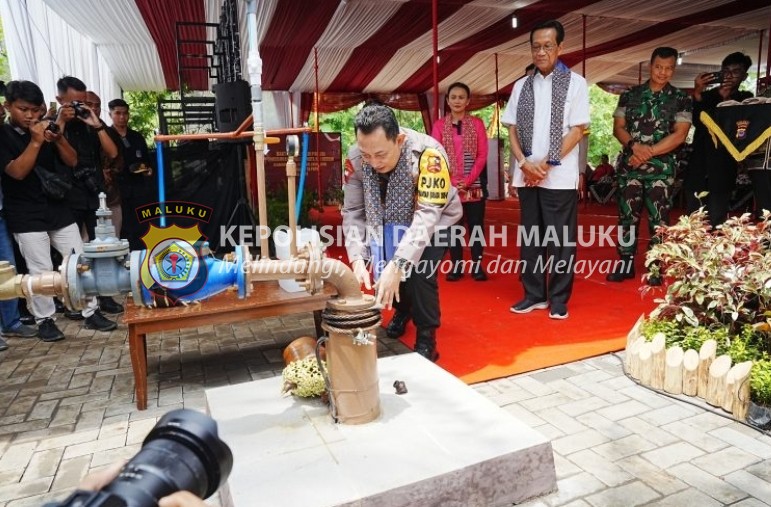 Resmikan Sumur Bor di Yogyakarta, Kapolri: Kita Harapkan Bermanfaat untuk Masyarakat