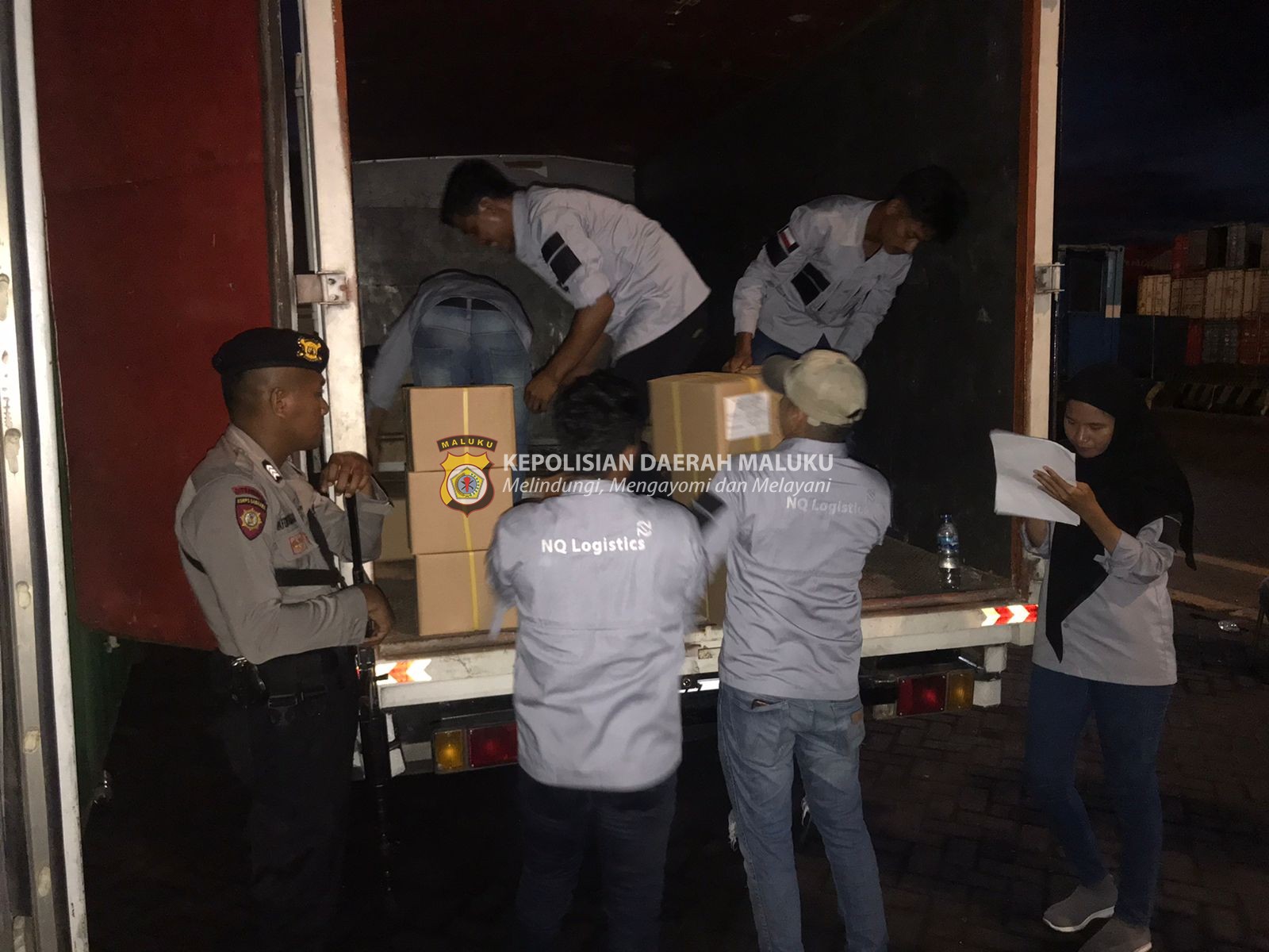 Polda Maluku Amankan Distribusi Surat Suara DPD RI ke Aru