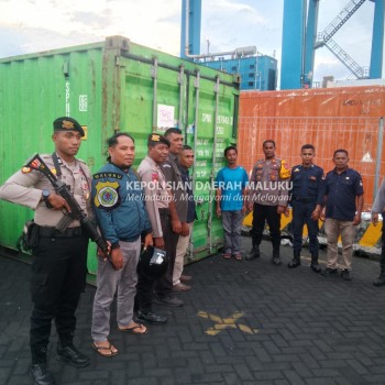 Polda Maluku Amankan Distribusi Surat Suara DPRD Provinsi ke Tanimbar