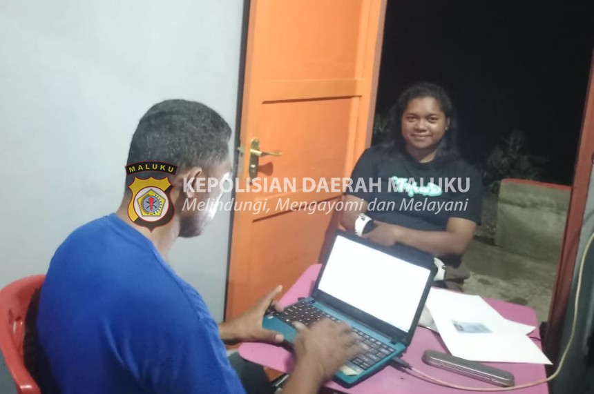 Unit Reskrim Polsek Wetar Bergerak Cepat dan Merespon Tangani Laporan Pidana Aniaya