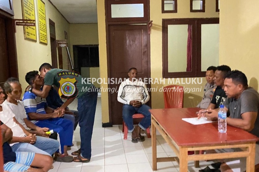 Polsek Wetar Lakukan RJ kasus Pengancaman