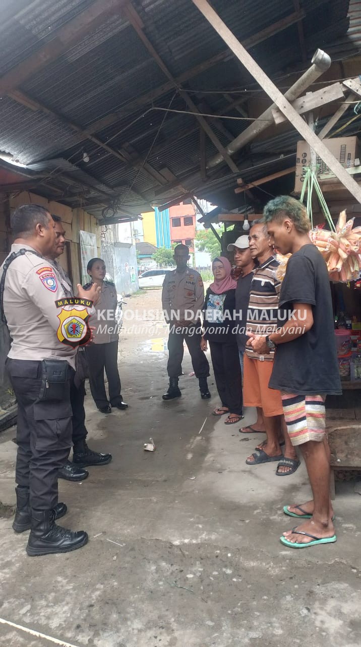 Polda Maluku Sosialisasi Kamtibmas Jelang Pemilu