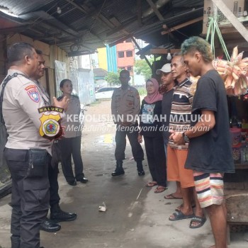 Polda Maluku Sosialisasi Kamtibmas Jelang Pemilu