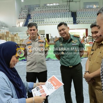 Datangi Ambon, KPU RI Cek Kesiapan Logistik Pemilu