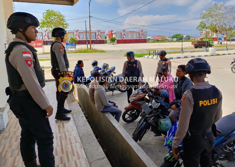 Melalui Patroli, Polres MBD Sosialisasi Kamtibmas Bagi Warga Sebagai Implementasi Harkamtibmas