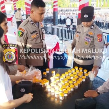 Polda Maluku Gelar Pemeriksaan Urin Rutin Antisipasi Penyalahgunaan Narkoba