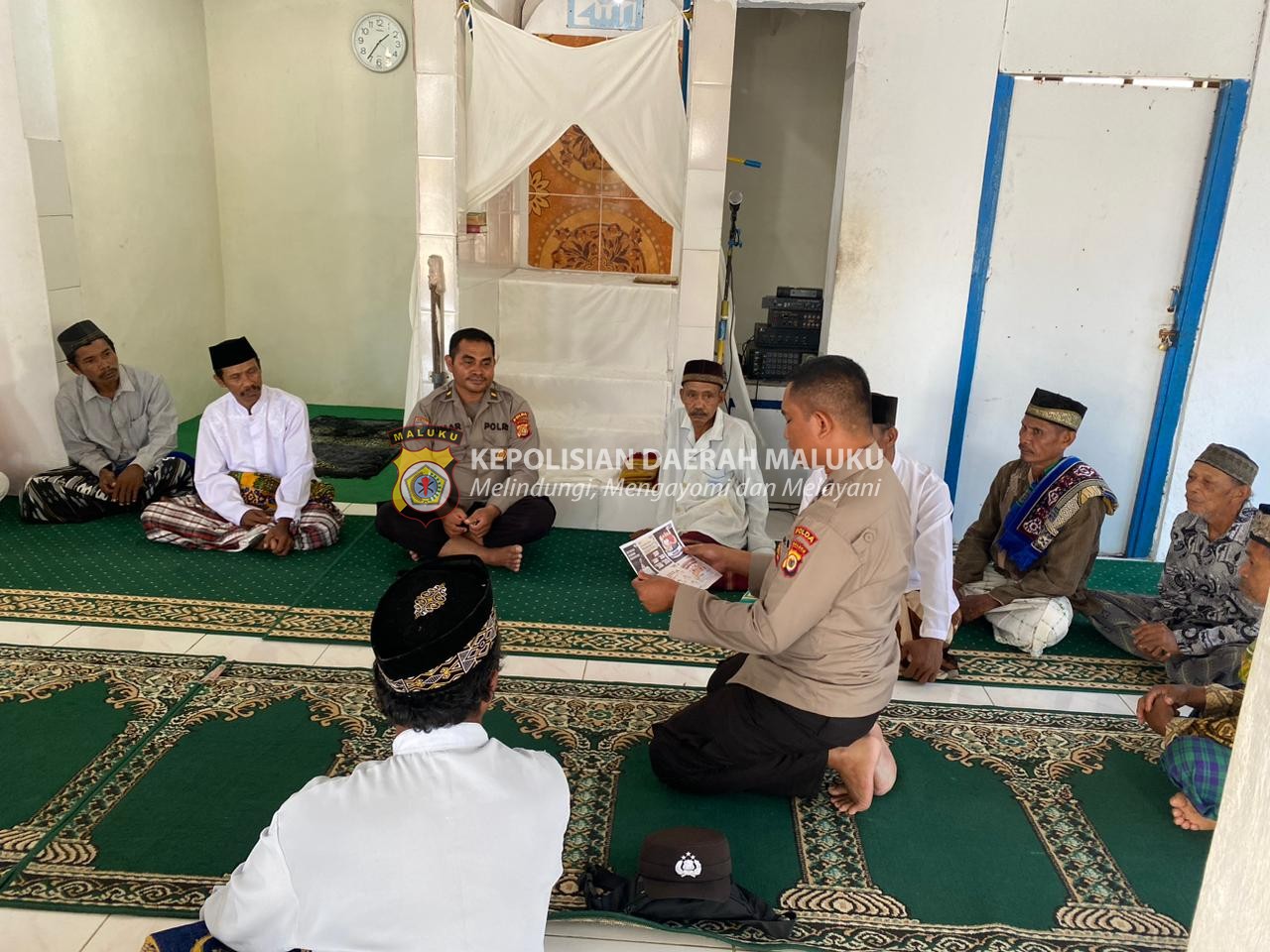 Temui Warga Wanath, Satgas Preemtif Sosialisasi Kamtibmas