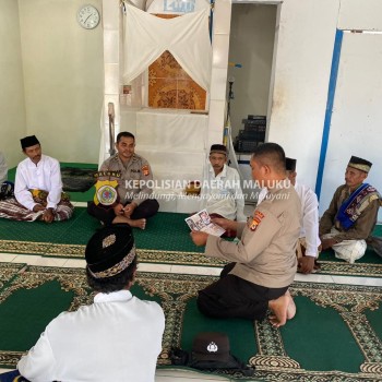 Temui Warga Wanath, Satgas Preemtif Sosialisasi Kamtibmas