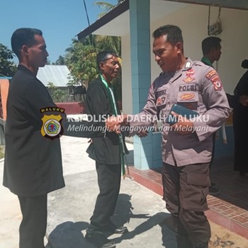 Polsek Tepa Gelar Minggu Kasih, Berikan Rasa Aman Kepada Jemaat Saat Beribadah