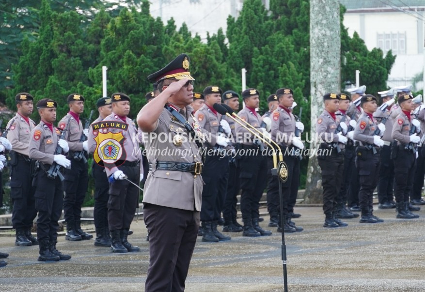 Wakapolda Maluku Pimpin Ziarah di Taman Makam Pahlawan Kapahaha