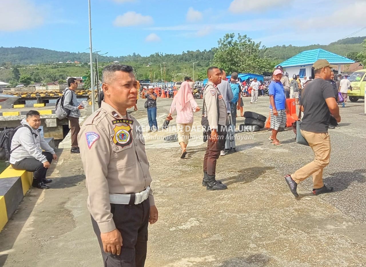 Patroli Dialogis di Wilayah Hukum Polsek Salahutu