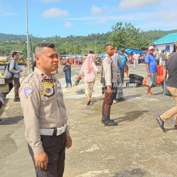 Patroli Dialogis di Wilayah Hukum Polsek Salahutu